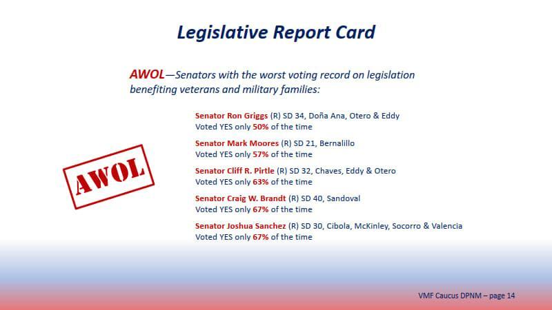 2021 Legislative Report Card _14