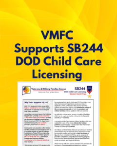 Read more about the article VMFC Supports SB 244 DOD Child Care Licensing